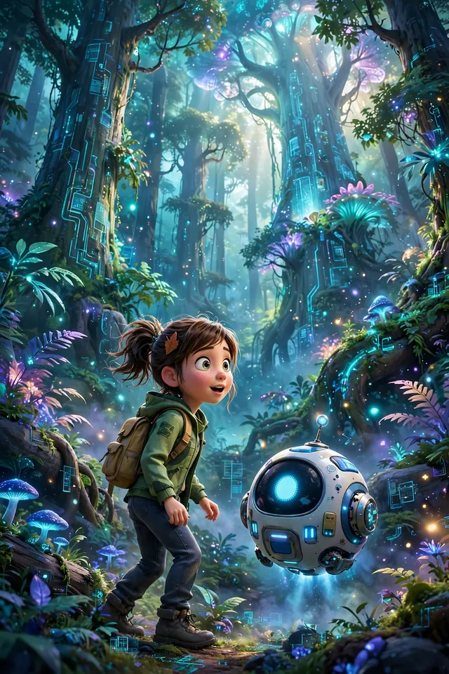 Poster phim Rừng Xanh Số Hóa